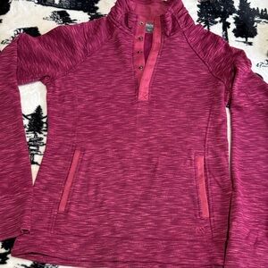 Avalanche Fuchsia Button-Up Top